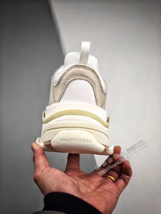 Balenciaga經典款男女鞋 巴黎世家頂級版本Triple-S 17老爹鞋 Balenciaga情侶款老爹鞋  hdbl1234